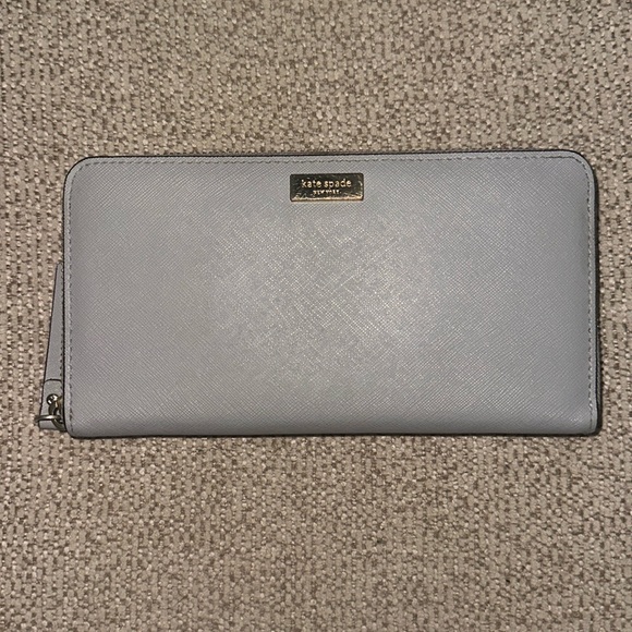Grey Kate Spade Wallet - Picture 1 of 4